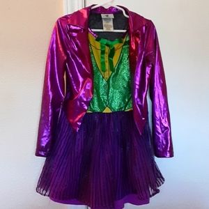 Lil girls Joker costume size small (4t/5t)